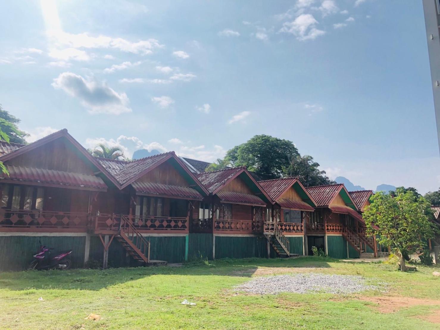 Bungalows Le Jardin Organique Ban Khouaphan エクステリア 写真